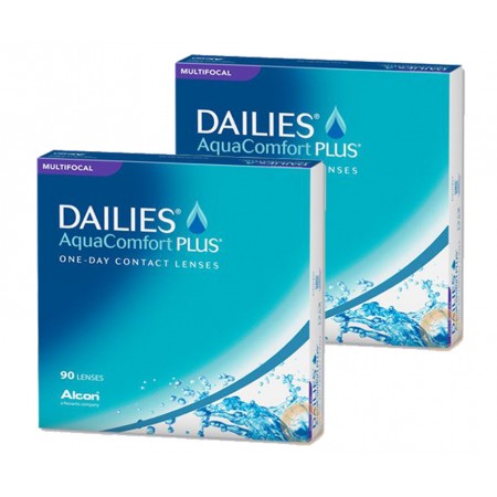 Focus Dailies Aqua Comfort Plus Multif. 180 Lentes